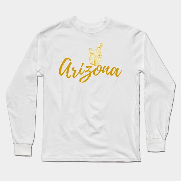 Arizona Blossom Long Sleeve T-Shirt by THINK. DESIGN. REPEAT.